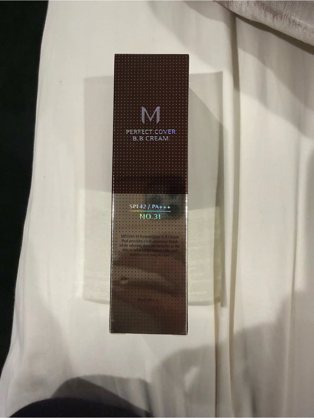 Missha M Perfect Cover B.B Cream - Golden Beige (Brown Packaging)